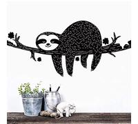 WEIMEIJIE Paresseux sticker mural enfants chambre décoration murale animal vinyle décalcomanie 42x92 cm