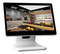 WEIMILOR Caisse enregistreuse Tactile, Caisse enregistreuse pour Petites Entreprises, écran Tactile 15,6 Pouces, mémoire 4G, Tout-en-Un, Angle réglable pour commerces de détail et Restaurants