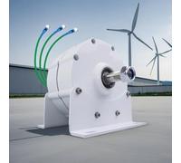 WEIMILOR Générateur à Aimant Permanent 8000W Générateur électrique triphasé AC Générateur triphasé Industriel,220V