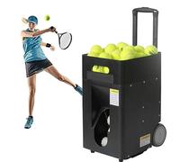 WEIMILOR Lanceur de balles de Tennis Portable, Automatique et Intelligent, avec télécommande et Application, Angle réglable, capacité de 50 balles, pour débutants