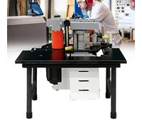 WEIMILOR Plaqueuse de Chants, plaqueuse de Chants Portable pour Le Travail du Bois, 5 m/Min, Colle Double Face pour Bois et PVC, Largeur 10-60 mm, pour Chants Droits et arqués