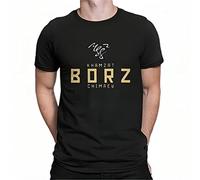 Wein Republic of Chechnya 100% Cotton Tshirts Khamzat Borz Chimaev Personalize Men's T Shirt Funny Tops