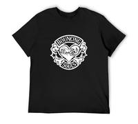 Weinafang Bouncing Souls Punk Short Sleeve Mens T Shirt Black S