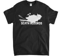 Weinafang Inspired by Phantom of The Paradise Mens T Shirt - Death Records 70'S Depalma Black S