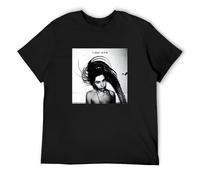 Weinafang P J Harvey Rid of E Cool Retro Birthday Present Slogan ENS T Shirt Men Black S