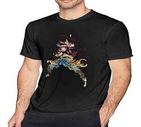 Weinafang The God of High School T-Shirt Unisex Comfortable Short Sleeve T-Shirt 100% Cotton Men Black 3XL