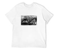 Weinafang Up in Smoke Cheech and Chong Vintage Men's T Shirt White M
