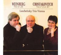 Weinberg, Chostakovitch : Trios pour Piano et Cordes. Trio Leschetizki