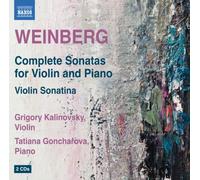 Weinberg – Intégrale de sonates pour violon et piano – CD – NAXOS
