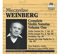 Weinberg : Intégrale des Sonates pour Violon Vol.1