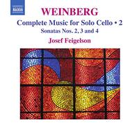 Weinberg – Intégrale de la musique pour violoncelle seul, vol. 2