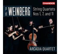 Weinberg : String Quartets Numéros 1, 7 & 11 Volume 2
