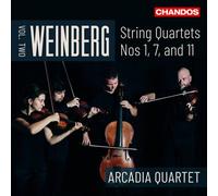 Weinberg : String Quartets Numéros 1, 7 & 11 Volume 2 CD