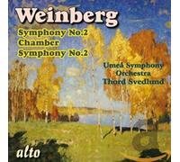 Weinberg : Symphonie n° 2, Symphonie de chambre n° 2. Svedlund.