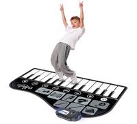 Weinsamkeit Tapis Piano, Tapis de Danse pour Enfants, Cadeaux de Noël Anniversaire pour Filles Garçons de 3 à 12 Ans, 8 Instruments et 14 Mélodies, Tapis de Jeu Musique, Tapis Musical