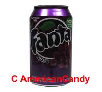 Weintrauben-Fanta: 24x 355ml Fanta Grape USA Import Boisson non Alcoolisée (4,69