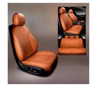 WEINUANXIN Housse Voiture Siege pour E39 F10 E60 F30 E46 E36 X1 E84 E90 1 Série E87 F20 X5 E53 E70 Housse Coussin Siège Voiture Protection Ensemble Housses(Orange)