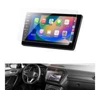 WEIPIN Navigation Film de Protectiond'Écran 9,2 pouces pour VW Ti-guan/Golf/T-R OC, Protection d'écran en Verre de Navigation Accessoires Intérieurs, 9H anti-rayures, anti-traces de doigt Discover Pro