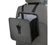 WEIQQI Corbeille De Voiture Portable Pour Maserati Ghibli GranTurismo Levante Quattroporte, Poubelle de Voiture Imperméable Organisateur Voyage Poubelle de Porte Latérale