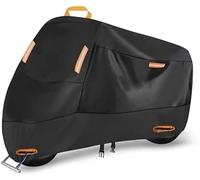 WEIQQI Housse de Protection Imperméable pour Moto pour Yamaha XSR 700 XSR700 Xsr 700, Couverture Bâche Exterieur Moto Protection Pluie poussière UV Contre,Orange/C