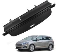 WEIQQI pour Ford S-Max 2015-2018 Cache-Bagages, Housse Colis Cargo Couverture De Cargaison Étagère Arrière Rétractable De Coffre