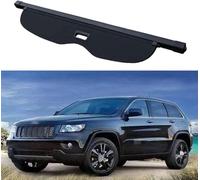 WEIQQI pour Jeep Grand Cherokee 2017-2020 Cache-Bagages, Housse Colis Cargo Couverture De Cargaison Étagère Arrière Rétractable De Coffre