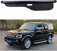 WEIQQI pour Land Rover Discovery 4 LR4 2010-2016 Cache-Bagages, Housse Colis Cargo Couverture De Cargaison Étagère Arrière Rétractable De Coffre