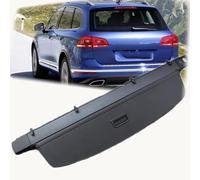 WEIQQI pour Touareg 2011-2018 Cache-Bagages, Housse Colis Cargo Couverture De Cargaison Étagère Arrière Rétractable De Coffre