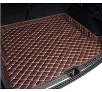 WEIQQI Tapis de Coffre Voiture, pour BYD Seal U DM-i 2024 2025(Audio on The Right) Antidérapant Coussin Cargaison Plateau Protection Cargo Bac de Coffre Cargaison,Coffee/C