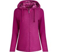Weird Fish - "Chicoa" sweat à capuche avec fermeture éclair sur toute la longueur pour femme WF198 (40 FR) (Magenta)