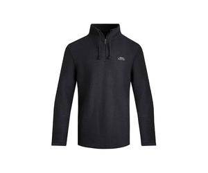 Weird Fish Cruiser Macaroni Sweat zippé 1/4 (pull/polaire), bleu marine, L