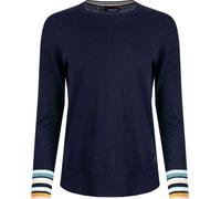 Weird Fish - "Kinga" Pull en jersey pour femme WF505 (34 FR) (Bleu marine)