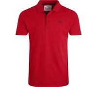 Weird Fish - "Miles" Polo en coton issu de l'agriculture biologique pour homme WF300 (5XL) (Mahonie rouge chiné)