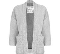 Weird Fish - "Santosh" cardigan coupe courte pour femme WF201 (38 FR) (Ecru)