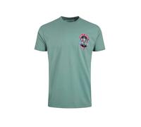 Weird Fish Sons of Anchovy Back Print Artist T-shirt, Bleu minéral., M