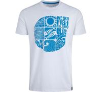 Weird Fish - "Summer Sector" T-shirt pour homme WF465 (4XL) (Blanc)