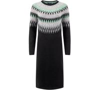 Weird Fish Weird Fish Black Amren Fairisle Pattern Sparkle Knitted Dress Black EU 36 (UK 8)