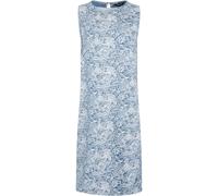 Weird Fish Weird Fish Blue Adenea Printed Jersey Shift Dress Blue 22