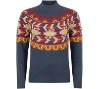 Weird Fish Weird Fish Blue Arelia Ikat Knitted Jumper