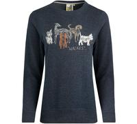 Weird Fish Weird Fish Blue Chidham Crew Neck Sweatshirt