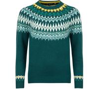 Weird Fish Weird Fish Blue Lowell Fair Isle Pattern Jumper