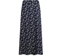 Weird Fish Weird Fish Blue Medivet Printed Jersey Maxi Skirt Blue EU 48 (UK 20)