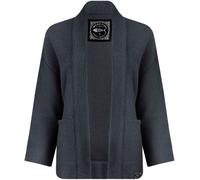 Weird Fish Weird Fish Blue Santosh Cropped Macaroni Cardigan