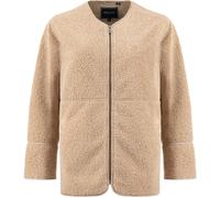 Weird Fish Weird Fish Cream Gleason Faux Shearling Jacket