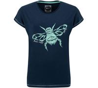 Weird Fish Weird Fish Dark Blue Fern Bee Front Print Graphic T-Shirt