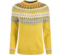 Weird Fish Weird Fish Green Lowell Fair Isle Pattern Jumper