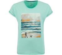 Weird Fish Weird Fish Green Walking Club Front Print Graphic T-Shirt