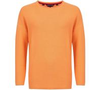 Weird Fish Weird Fish Orange Dalla Knitted Crew Neck Jumper