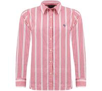 Weird Fish Weird Fish Pink Roscoe Striped Boyfriend Shirt Pink EU 44 (UK 16)