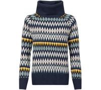 Weird Fish Weird Fish Pull Col roulé Motif Fair Isle